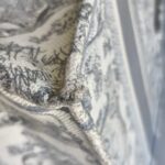 Dior Medium Book Tote Ecru and Gray Toile De Jouy Embroidery Bag #RLRE-1 - Image 11