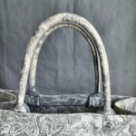 Dior Medium Book Tote Ecru and Gray Toile De Jouy Embroidery Bag #RLRE-1 - Image 20