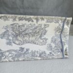 Dior Medium Book Tote Ecru and Gray Toile De Jouy Embroidery Bag #RLRE-1 - Image 10