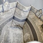 Dior Medium Book Tote Ecru and Gray Toile De Jouy Embroidery Bag #RLRE-1 - Image 28