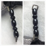 Dior Vintage Malice Bag Black/Silver Fabric with Silver Hardware #GULLY-2 - Image 17