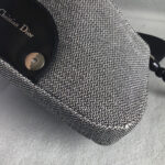 Dior Vintage Malice Bag Black/Silver Fabric with Silver Hardware #GULLY-2 - Image 24