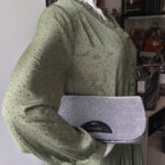 Dior Vintage Malice Bag Black/Silver Fabric with Silver Hardware #GULLY-2 - Image 32