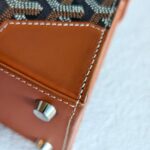 Goyard Saigon Structure Mini Goyardine Canvas/Clamecy Cowhide with Silver Hardware #RLTO-2 - Image 14