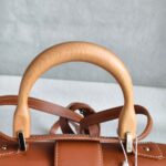 Goyard Saigon Structure Mini Goyardine Canvas/Clamecy Cowhide with Silver Hardware #RLTO-2 - Image 17