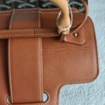 Goyard Saigon Structure Mini Goyardine Canvas/Clamecy Cowhide with Silver Hardware #RLTO-2 - Image 4