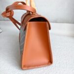 Goyard Saigon Structure Mini Goyardine Canvas/Clamecy Cowhide with Silver Hardware #RLTO-2 - Image 8