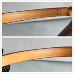 LV Cluny MM Brown Monogram Coated Canvas with Leather and Gold Hardware #RLKO-1 - Image 21