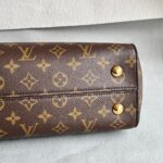 LV Cluny MM Brown Monogram Coated Canvas with Leather and Gold Hardware #RLKO-1 - Image 12