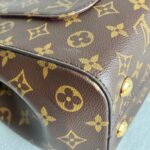 LV Cluny MM Brown Monogram Coated Canvas with Leather and Gold Hardware #RLKO-1 - Image 16