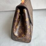 LV Cluny MM Brown Monogram Coated Canvas with Leather and Gold Hardware #RLKO-1 - Image 8