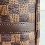 LV Speedy Bandouliere 30CM Damier Ebene Coated Canvas with Leather And Gold Hardware #RLKT-1 - Image 13
