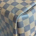 LV Speedy Bandouliere 30CM Damier Ebene Coated Canvas with Leather And Gold Hardware #RLKT-1 - Image 16