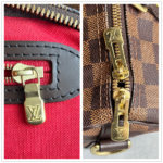 LV Speedy Bandouliere 30CM Damier Ebene Coated Canvas with Leather And Gold Hardware #RLKT-1 - Image 24