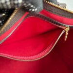 LV Speedy Bandouliere 30CM Damier Ebene Coated Canvas with Leather And Gold Hardware #RLKT-1 - Image 25