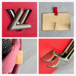 LV Twist MM M50523 Red Epi Leather with Silver Hardware #RLTT-1 - Image 29