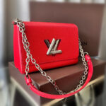 LV Twist MM M50523 Red Epi Leather with Silver Hardware #RLTT-1