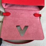 LV Twist MM M50523 Red Epi Leather with Silver Hardware #RLTT-1 - Image 23