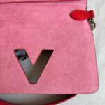 LV Twist MM M50523 Red Epi Leather with Silver Hardware #RLTT-1 - Image 25