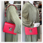 LV Twist MM M50523 Red Epi Leather with Silver Hardware #RLTT-1 - Image 42
