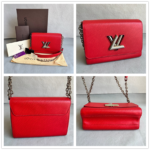 LV Twist MM M50523 Red Epi Leather with Silver Hardware #RLTT-1 - Image 2