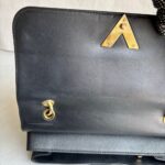 LV Very One Top Handle Bag Black Monogram Shadow Leather with Gold Hardware #RLCO-1 - Image 17