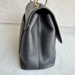 LV Very One Top Handle Bag Black Monogram Shadow Leather with Gold Hardware #RLCO-1 - Image 8