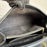 LV Very One Top Handle Bag Black Monogram Shadow Leather with Gold Hardware #RLCO-1 - Image 38