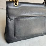 LV Very One Top Handle Bag Black Monogram Shadow Leather with Gold Hardware #RLCO-1 - Image 5