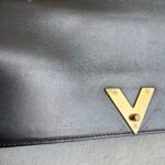LV Very One Top Handle Bag Black Monogram Shadow Leather with Gold Hardware #RLCO-1 - Image 30