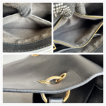 LV Very One Top Handle Bag Black Monogram Shadow Leather with Gold Hardware #RLCO-1 - Image 34