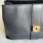 LV Very One Top Handle Bag Black Monogram Shadow Leather with Gold Hardware #RLCO-1 - Image 19