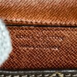 LV Vintage Clutch Brown Monogram Coated Canvas with Leather and Gold Hardware #RLYT-1 - Image 16