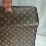 LV Vintage Clutch Brown Monogram Coated Canvas with Leather and Gold Hardware #RLYT-1 - Image 4