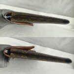 LV Vintage Clutch Brown Monogram Coated Canvas with Leather and Gold Hardware #RLYT-1 - Image 13