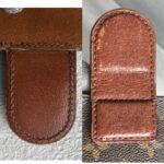 LV Vintage Clutch Brown Monogram Coated Canvas with Leather and Gold Hardware #RLYT-1 - Image 15