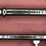 Tiffany & Co Atlas Key 18K White Gold with Diamond Necklace #RLKL-5 - Image 3