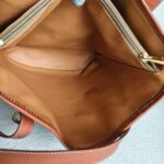 Celine Vintage Tote Bag Brown Coated Canvas with Leather and Gold Hardware #RUUK-5 - Image 26