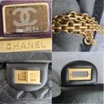 Chanel 2.55 Double Flap A37586 Black Aged Calfskin with Gold Hardware #TTRE-1 - Image 27