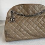 Chanel Mademoiselle Large Bronze Grained Calfskin with Ruthenium Hardware #RULK-1 - Image 3