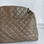 Chanel Mademoiselle Large Bronze Grained Calfskin with Ruthenium Hardware #RULK-1 - Image 4