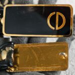 Dior Vintage Belt Jacquard/Leather Size 65cm Canvas with Leather and Gold Hardware #RLOE-14 - Image 2