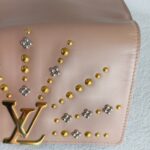 LV Louise On Chain Nude Leather with Gold Hardware #RUEC-1 - Image 3