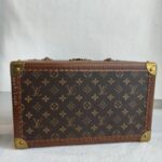 LV M21826 Boite Pharmacie Vanity Case Brown Monogram Coated Canvas with Leather and Brass Gold Hardware #RUCU-1 - Image 12
