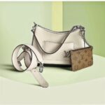 LV Marelle NM M80688 Quartz Light Cream Epi Leather with Silver Hardware #RUUT-1