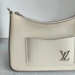 LV Marelle NM M80688 Quartz Light Cream Epi Leather with Silver Hardware #RUUT-1 - Image 4