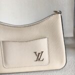 LV Marelle NM M80688 Quartz Light Cream Epi Leather with Silver Hardware #RUUT-1 - Image 5