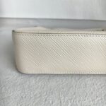 LV Marelle NM M80688 Quartz Light Cream Epi Leather with Silver Hardware #RUUT-1 - Image 9