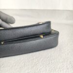 LV Multi Pochette Accessoires M45777 Black Embossed Supple Grained Cowhide Leather with Gold Hardware #RUEL-2 - Image 12