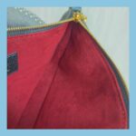 LV Multi Pochette Accessoires M45777 Black Embossed Supple Grained Cowhide Leather with Gold Hardware #RUEL-2 - Image 27